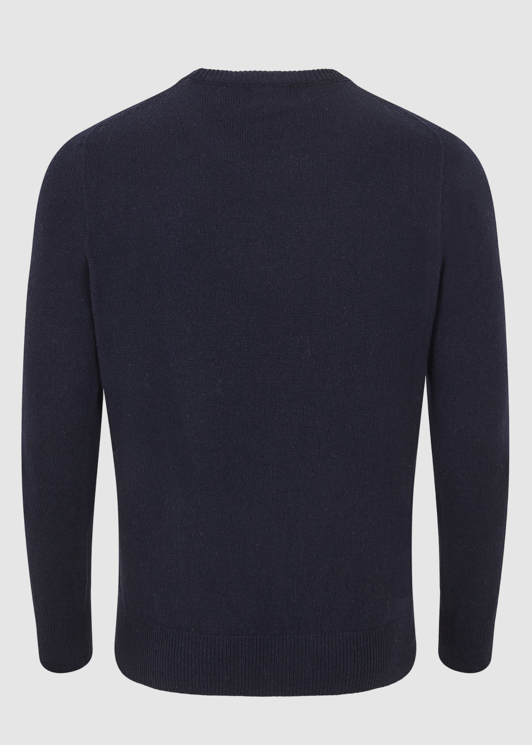 Mens Eco-Cashmere Blend Jumper - Navy