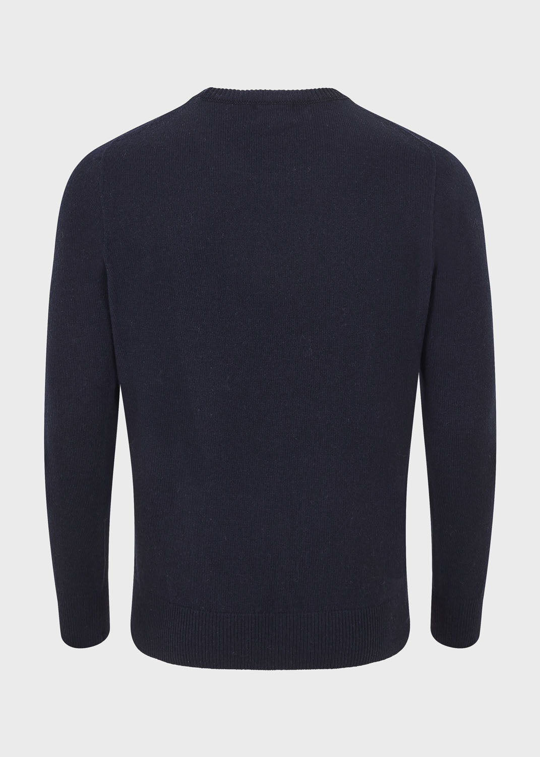 Mens Eco-Cashmere Blend Jumper - Navy