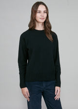 Womens Eco-Cashmere Wool Jumper - Black