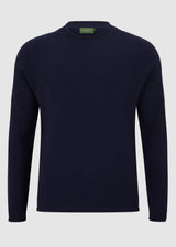 CX-05 - Mens Oversized Recycled Cotton Crew Classic Jumper  - Light Navy