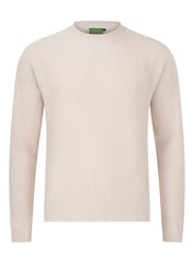 CX-05 - Mens Oversized Recycled Cotton Crew Classic Jumper - Ecru