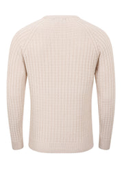 CX06 - Mens Modern Recycled Cotton Jumper -Ecru