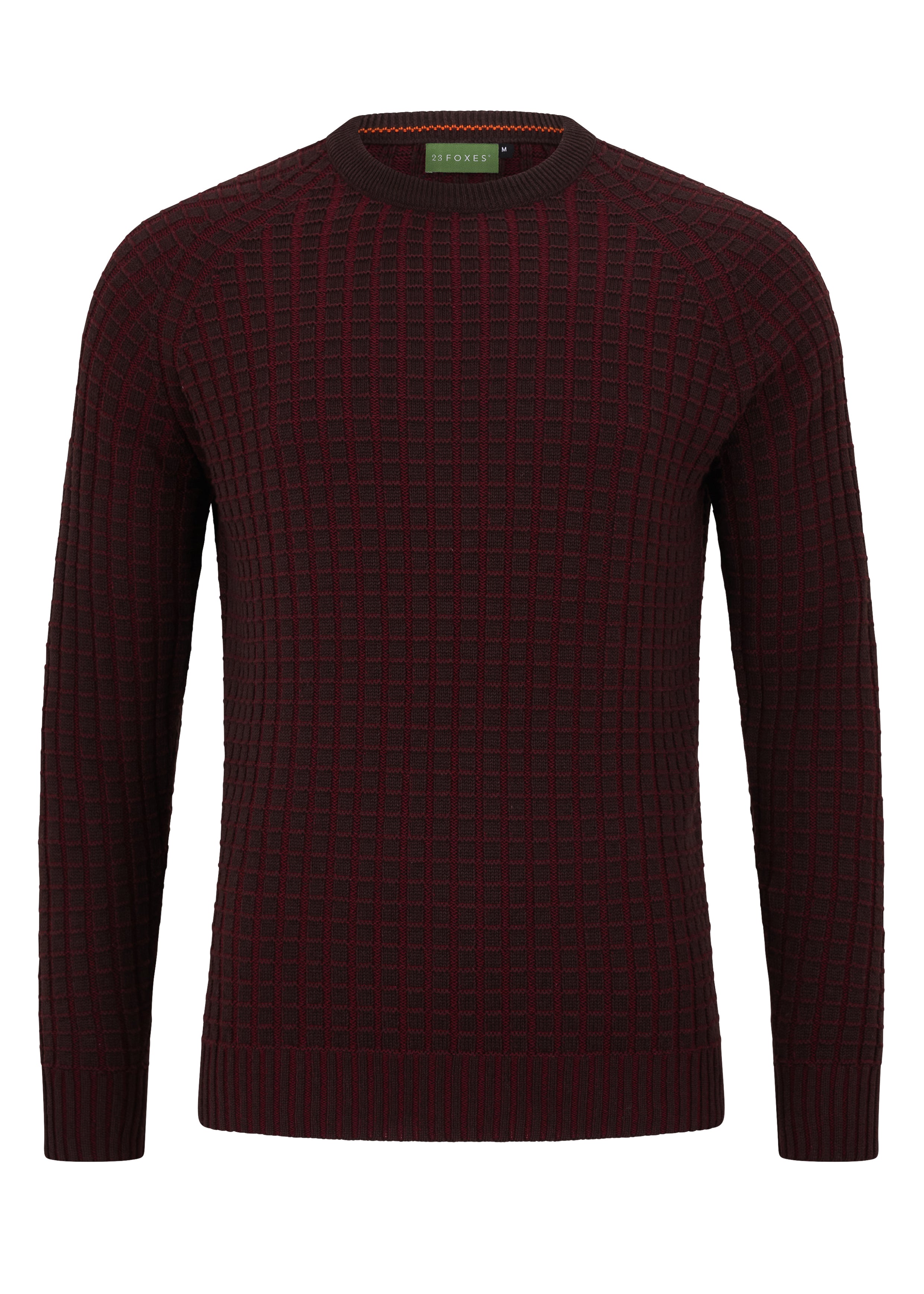 CX06 - Mens Modern Recycled Cotton Jumper - Maroon
