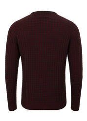 CX06 - Mens Modern Recycled Cotton Jumper - Maroon