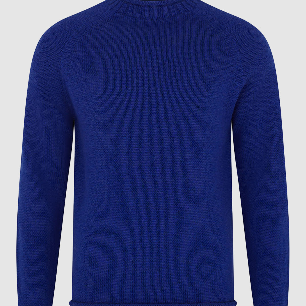 Blue Jumper - British Wool Sweater