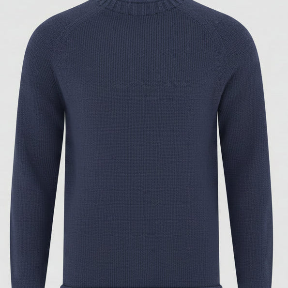 Blue Jumper - British Wool Sweater