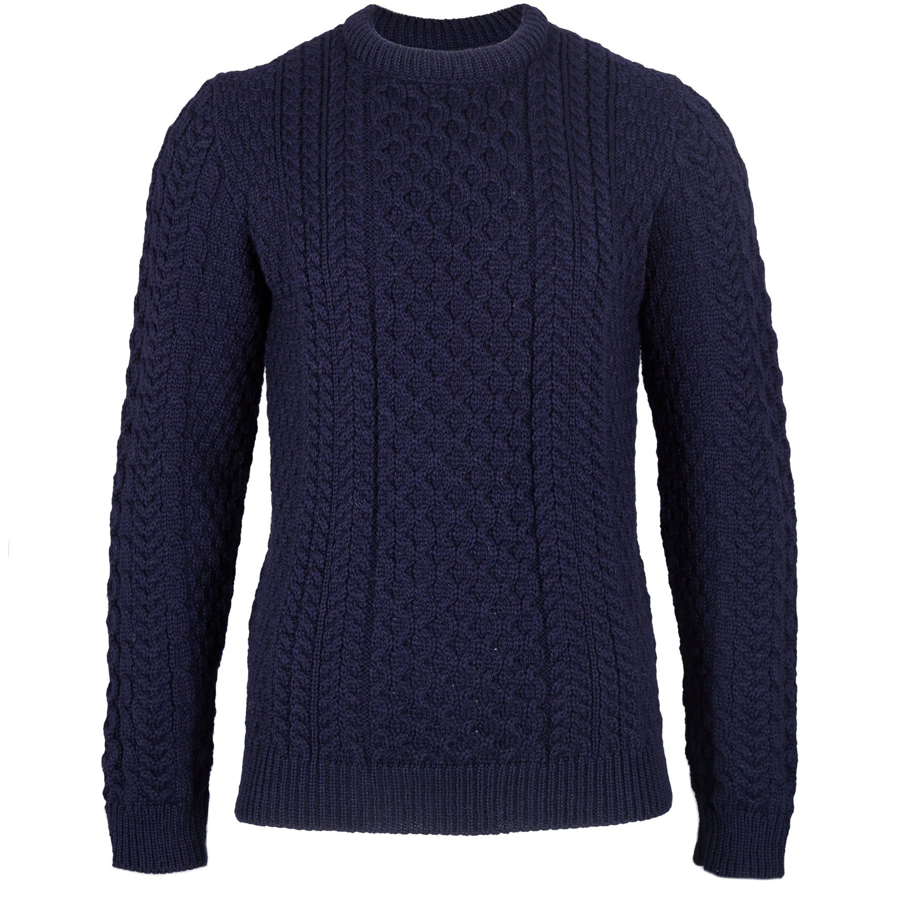 Heritage Collection Aran Wool Jumper made from 100% British wool by Jack Masters