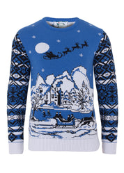 Christmas in Wonderland Men's Eco Christmas Jumper