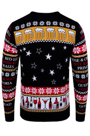 Christmas Cheers Men's Eco Christmas Jumper