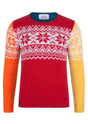 The FRANKEN NORDIC SURPRISE - The Nordic Fairisle Men's Eco Christmas Jumper