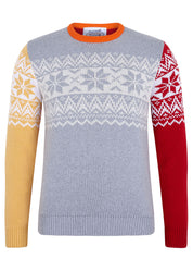 The FRANKEN NORDIC SURPRISE - The Nordic Fairisle Men's Eco Christmas Jumper