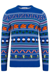 Xmas Dinner Eco Mens Christmas Jumper