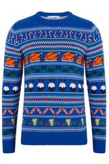 Xmas Dinner Eco Mens Christmas Jumper